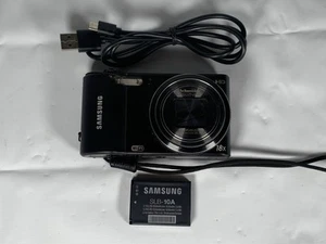 Samsung WB150F Smart Digital WiFi Kompaktkamera Schwarz 14,2MP 18x Zoom - Bild 1 von 13