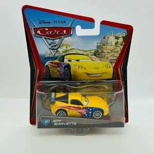 Disney Pixar Cars - JEFF GORVETTE (CORVETTE) Cars 2 2011 - 1:55 pressofuso - Foto 1 di 1
