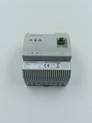 devolo dLAN pro 1200 DINrail Gigabit Netzwerk LAN 1200Mbps Phasenkoppler - Bild 1 von 4