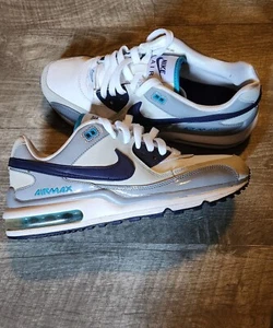 Nike WOMENS 7.5 Air Max LTD 3 Gray White Black Blue - Picture 1 of 10