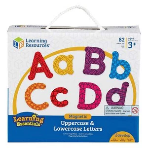 Recursos de aprendizaje letras magnéticas mayúsculas y minúsculas alfabeto edades 3 en adelante - Imagen 1 de 1