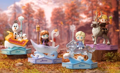 52Toys Disney Frozen Merry-go-round Series Confirmed Blind Box Figure Art Gift! - Image 1 of 4