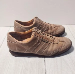 Mephisto Air Jet Mens Size 9.5 Brown Leather Low Casual Oxford City Hiker Shoes - Picture 1 of 8