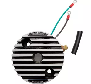 REGULADOR DE CAMPANA DE EXTREMO Knucklehead Panhead 6 Voltios Modelo 61 Generador Ciclo Eléctrico - Imagen 1 de 3