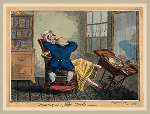 13565.Wall Decor Poster.Room Interior home design.Victorian Dentist pull tooth - Picture 1 of 1