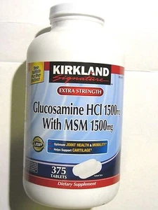 Kirkland Signature Glucosamine HCI 1500mg with MSM 1500mg or Chondroitin 1200mg - Picture 1 of 8