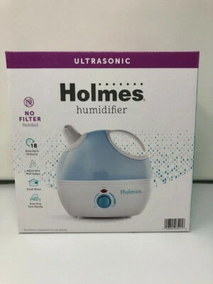 New! Holmes Ultrasonic humidifier No Filter 18 Hours Adjustable Mist CompactSize - Image 1 of 4