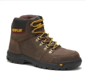 Caterpillar Men's Outline Steel Toe Work Boot Seal Brown P90803 SIZE:14 h - Picture 1 of 6