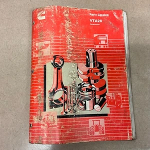 Cummins VTA28 ENGINE PARTS MANUAL CATALOG BOOK LIST CONSTRUCTION GUIDE 3884345-1 - Picture 1 of 5