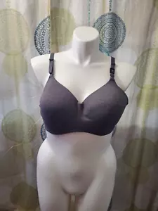 Nuevo con etiquetas sujetador suavizante trasero ligeramente forrado gris tórrido (44B) - Imagen 1 de 5
