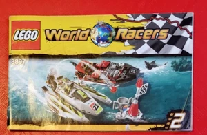 LEGO CITY 2010 Jagged Jaws Reef 8897 ¡Solo folleto manual de instrucciones! - Imagen 1 de 4