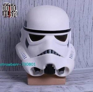 Star Wars Imperial Stormtrooper Cosplay Helmet Handmade Full Mask Halloween Prop - Picture 1 of 18