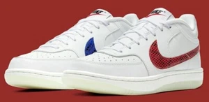 Nike Sky Force 3/4 White University Red CW7074-100 Men's Size 9 - Picture 1 of 9