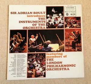 SIR ADRIAN BOULT - INSTRUMENTS OF THE ORCHESTRA, 12" VINYL LP, SMFP 2092, EMI - Picture 1 of 4