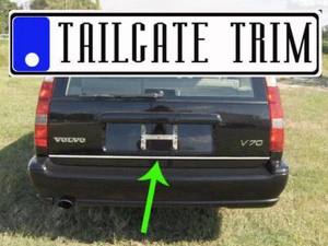 For Volvo V70 1996 1997 1998 1999 2000 Chrome Tailgate Trunk Trim Molding - Picture 1 of 6