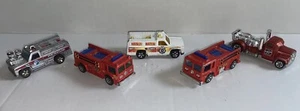 Hotwheels Emergency/Rescue Vehicles Lot Of 5 - Picture 1 of 15