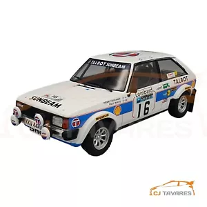 ALTAYA TALBOT SUNBEAM #16 HENRI TOIVONEN - PAUL WHITE RALLY RAC 1980 1/18 - Picture 1 of 3