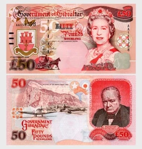 2006 £50 Gibraltar Banknote - Bild 1 von 1