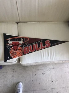 NBA 90’s CHICAGO BULLS large Pennant Eastern Conference 31” Felt Banner - Picture 1 of 3