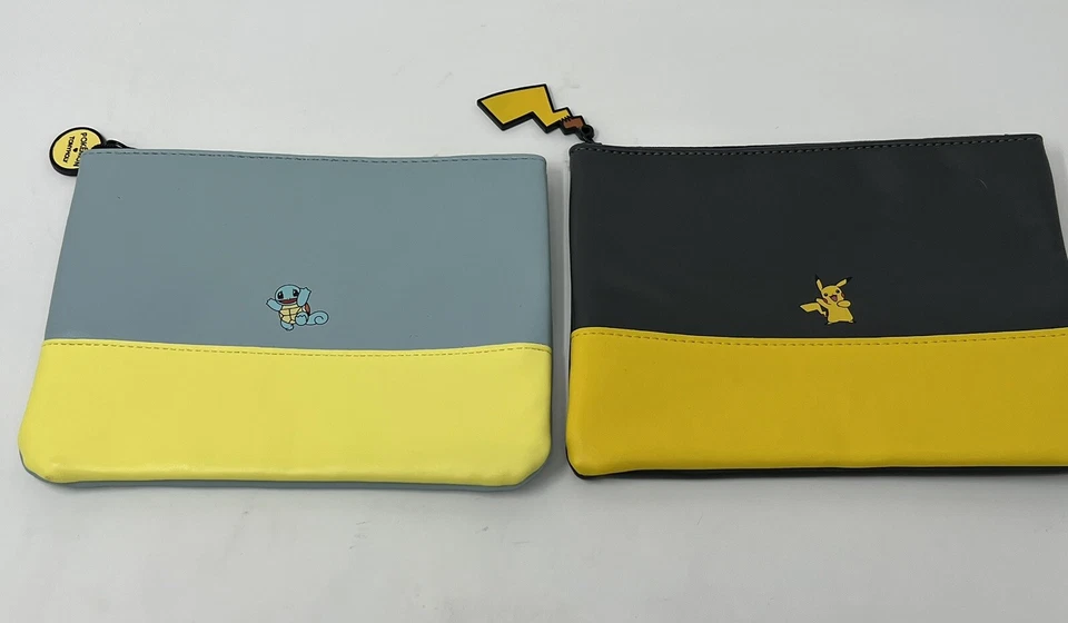 Bolsa de Maquillaje Tony Moly Pikachu Y Squirtle Nueva, Nunca Usada Rara Foto 1 de 4