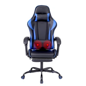 Computer Gaming Chair Ergonomic Office Chairs High Back Racing Recliner Blue - Picture 1 of 7