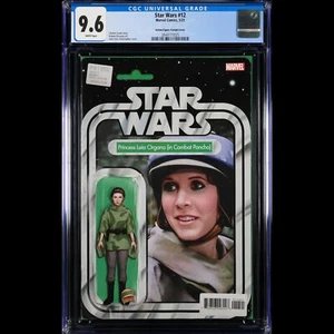 Figura de acción variante Star Wars #12 (Marvel 2021) CGC 9.6 PRINCESA LEIA / JTC - Imagen 1 de 4
