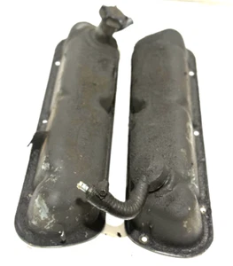1996 Ford F150 F250 F350 351W 5.8L ENGINE ROCKER VALVE COVER PAIR SET USED OEM - Picture 1 of 10