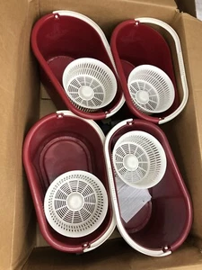 Fuller Brush Co. Ruby Red Spin Mop - Bundle Of 4 - READ DESCRIPTION - Picture 1 of 2