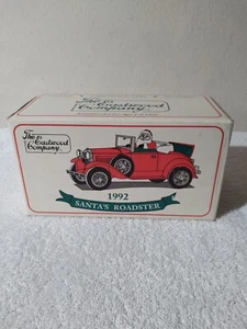 Spec-Cast Eastwood Company 1992 Santa's Roadster Locking Coin Bank 1/25th 1928 - Picture 1 of 11