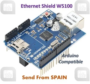 High Quality Ethernet Shield W5100 for Arduino 100% Compatible - Imagen 1 de 1