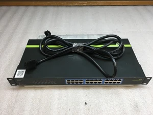 TRENDnet TEG-S24G 24-Port Gigabit Switch Rack-Mountable Ethernet w/ Power Cord - Picture 1 of 8