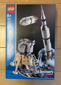 LEGO Discovery Saturn V Moon Mission 7468 In 2003 New Retired