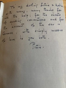 SIGNED Inscribed Patience Dunn Return To Parady 1961 Jacket Gaynor Chapman - Picture 1 of 2