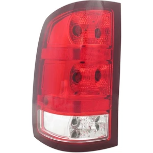 Left Driver Side Halogen Tail Light for 2010-2011 GMC Sierra 1500 2500 3500 - Picture 1 of 8