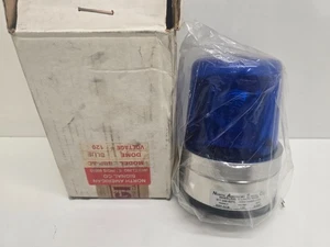 NEW OLD STOCK! NORTH AMERICAN SIGNAL BLUE REVOLVING BEACON BBP-ACB - Picture 1 of 2