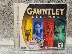 Gauntlet Legends (Sega Dreamcast, 2000) Complete CIB CLEAN with Reg card!