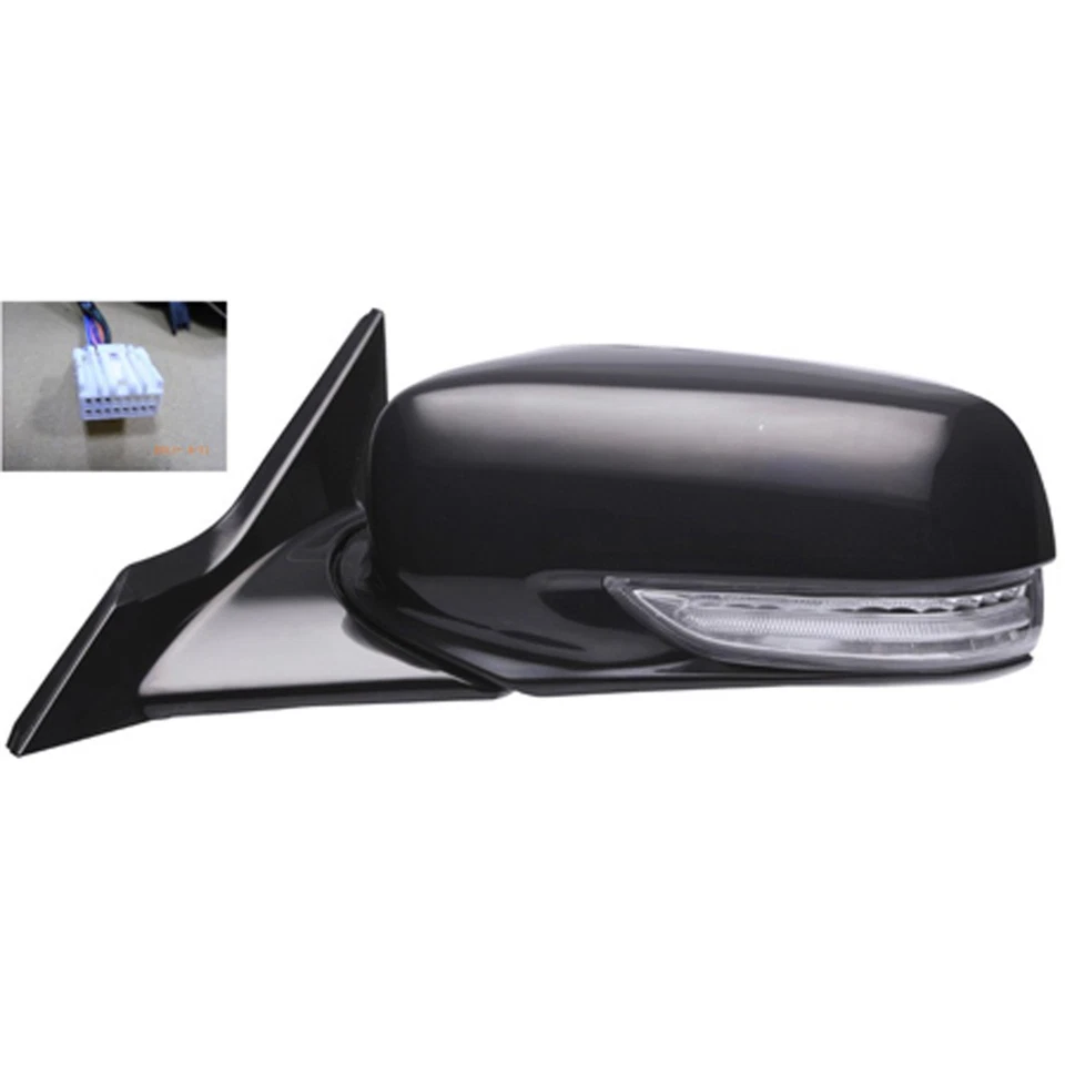 Espejo retrovisor eléctrico lateral izquierdo Acura TL 2009-2014 con memoria térmica y señal 128-50340L Foto 1 de 1