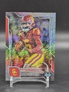 2025 Bowman U Chrome Makai Lemon Silver Shimmer Refractor USC Trojans #174 - Bild 1 von 2