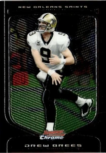 2009 Bowman Chrome Drew Brees New Orleans Saints #1 - Picture 1 of 2