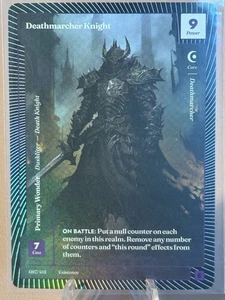 Maravillas de la Primera - Deathmarcher Knight 87/401 EPIC Primary Wonder ¡LÁMINA!! 🔥 - Imagen 1 de 3
