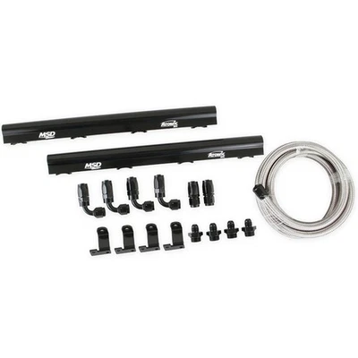 2725 MSD riel de combustible gasolina para Chevy Chevrolet Corvette Camaro Pontiac Firebird Foto 1 de 4