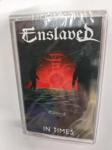 Enslaved Cassette In Times Red Sealed Ltd New Metal Rare - Picture 1 of 3