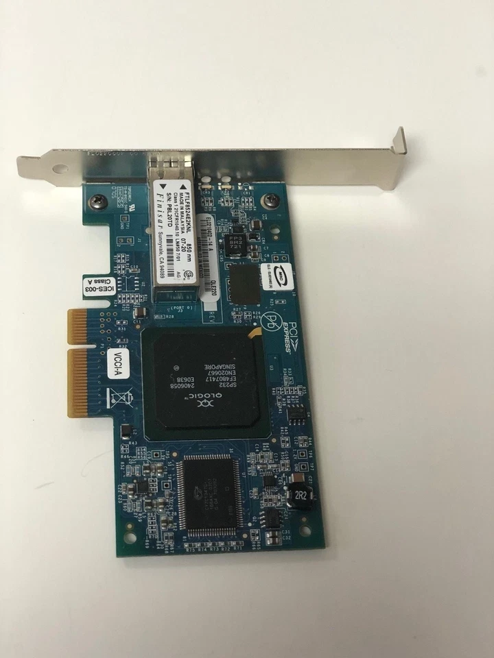 445688-001 HP 4GB PCIe x4 SINGLE PORT HOST BUS ADAPTER QLE220 HIGH PROFILE - Image 1 of 1