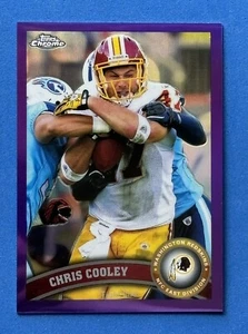 Chris Cooley 2011 TOPPS CHROME Football PURPLE REFRACTOR /499 REDSKINS Mint - Picture 1 of 2