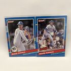 Authentic Randy Johnson No-Hits Tigers Cards