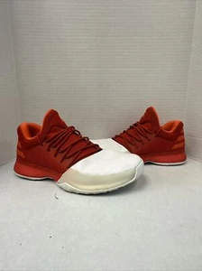 Adidas Harden Vol. 1 Home 2017 Size 9 Used BW0547 - Picture 1 of 13