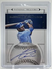 2016 Panini National Treasures Baseball Signatures /99 Lorenzo Cain #BS-LC Auto