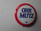 Indiana Pin Back Campaign Governor Lt. Button Local Bob Robert Orr Mutz 1980