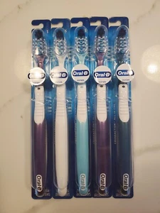 5 Pack Oral-B Cross Action All in One SOFT Manual Toothbrush | FREE SHIPPING - Picture 1 of 1