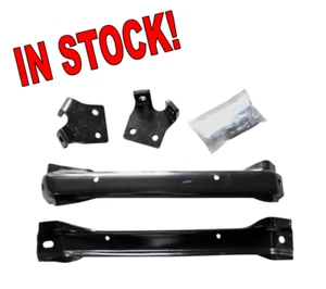 1958-1959 Chevrolet 3100 GMC Pickup Truck Front Bumper Bracket Set 4pc. Chevy - Picture 1 of 6